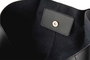 Vince Camuto Foggia Bolsa de Hombro Negra en Cuero de Polivinilo