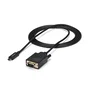 StarTech.com Cable USB C a VGA de 2m, Adaptador Activo 1920x1200/1080p