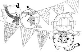 Un millón de gatos navideños, John Bigwood - Plaza & Janés
