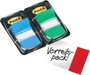 Post-It Pack de 2 dispensadores con 50 marcadores index azul/verde