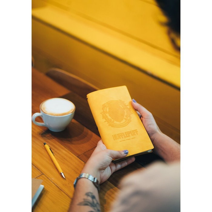 ERIK Cuaderno de Viaje Hufflepuff Harry Potter Tapa Blanda Cuero Sintético 19.5x11.5cm