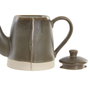 DKD Home Decor Tetera de Gres Verde 600ml LIANGFENG 26