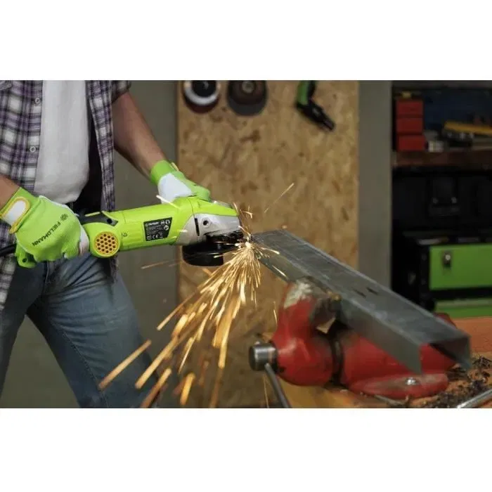 Fieldmann Amoladora Angular FDB 201401-E 1400W 150mm Velocidad Ajustable hasta 8600 rpm Fieldmann Amoladora Angular FDB 201401-E 1400W 150mm Velocidad Ajustable hasta 8600 rpm