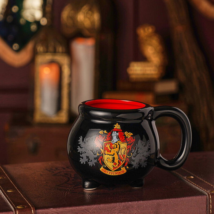 WIDDOP & CO Taza Caldero Coleccionable Harry Potter Gryffindor - Cerámica Oficial