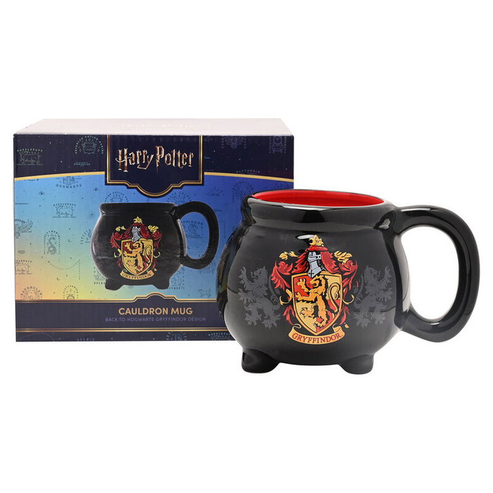 WIDDOP & CO Taza Caldero Coleccionable Harry Potter Gryffindor - Cerámica Oficial