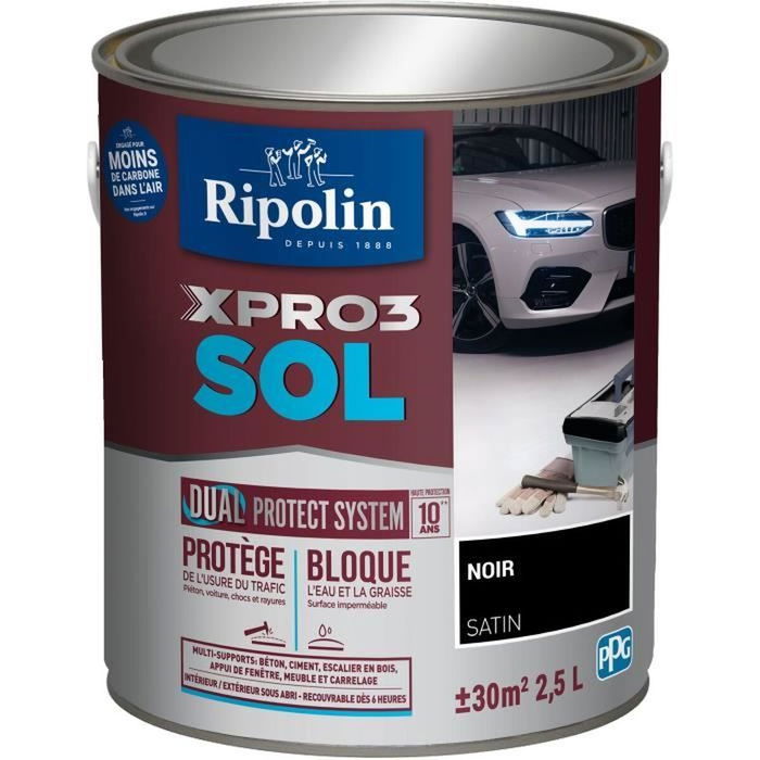 Pintura de Imprimación Ripolin Negro Satinado Pintura de Imprimación Ripolin Negro Satinado