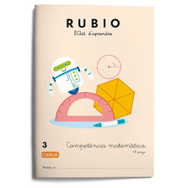 RUBIO, Compétencia Matemática 3 - (CAT).3.Competencia Matematica.(+8 Anys)