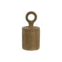 DKD Home Decor Joyero KIYO con tapa acabado símil madera marrón