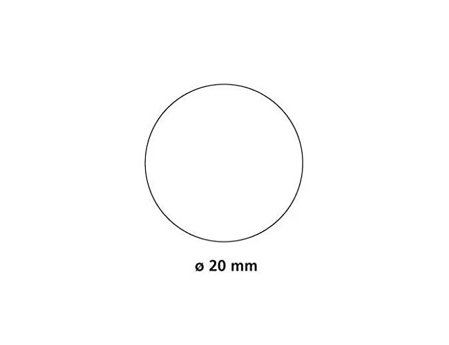 Apli Gomets Autoadhesivos Redondos 20 mm Amarillo Rollo 1770 uds. ولو Apli Gomets Autoadhesivos Redondos 20 mm Amarillo Rollo 1770 uds. ولو