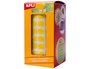 Apli Gomets Autoadhesivos Redondos 20 mm Amarillo Rollo de 1770 unidades