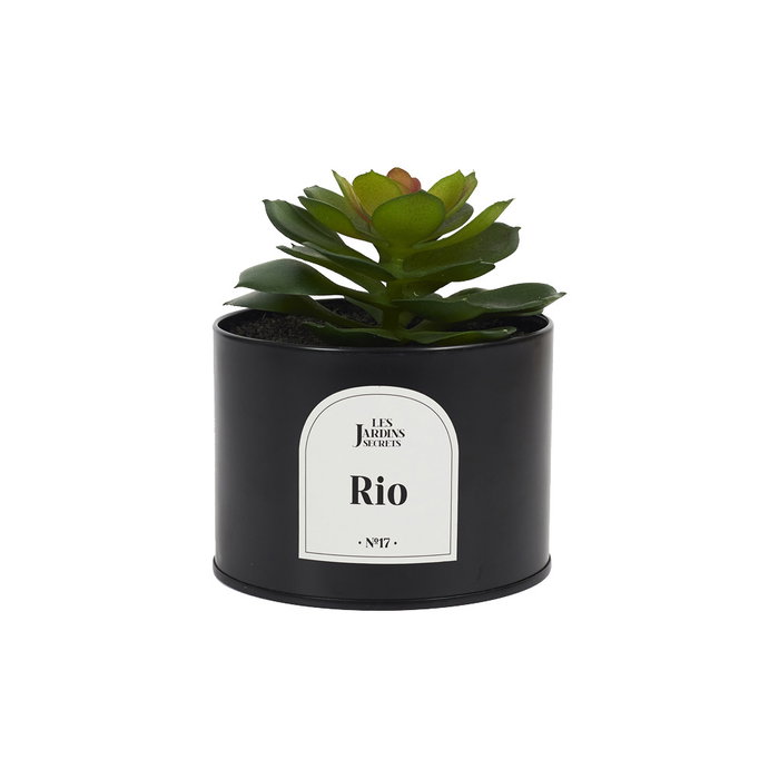 Home Deco Factory Planta Artificial Metal