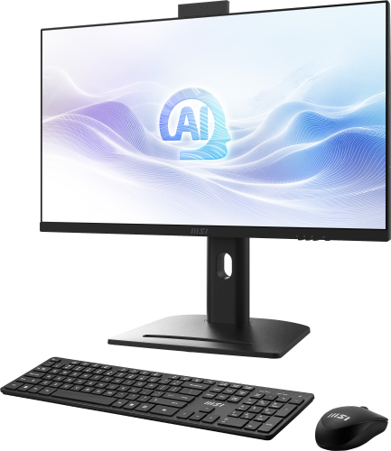 MSI All-in-One AM273Q AI 1UM-055ES, 27" IPS 2560x1440 (WQHD) 100Hz, Intel Ultra 7 155H, Intel Iris Xe Graphics, 32GB DDR5, SSD 1TB, Windows 11 Pro, Negro