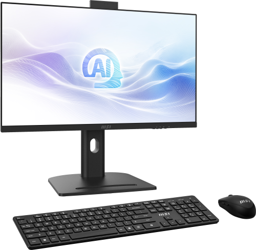 MSI All-in-One AM273Q AI 1UM-055ES, 27" IPS 2560x1440 (WQHD) 100Hz, Intel Ultra 7 155H, Intel Iris Xe Graphics, 32GB DDR5, SSD 1TB, Windows 11 Pro, Negro
