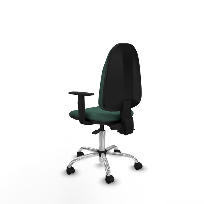 PIQUERAS Y CRESPO Silla de oficina Algarra Verde botella con Mecanismo Asincro PIQUERAS Y CRESPO Silla de oficina Algarra Verde botella con Mecanismo Asincro