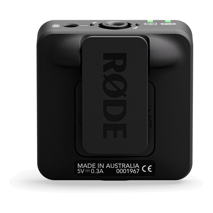 RØDE Wireless ME TX - Transmisor de micrófono inalámbrico de bolsillo, 24-bit/48 kHz, 100 m de rango, compatible con ME RX, Wireless GO II RX, RØDECaster (Negro) RØDE Wireless ME TX - Transmisor de micrófono inalámbrico de bolsillo, 24-bit/48 kHz, 100 m de rango, compatible con ME RX, Wireless GO II RX, RØDECaster (Negro)