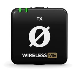 RØDE Wireless ME TX - Transmisor de micrófono inalámbrico de bolsillo, 24-bit/48 kHz, 100 m de rango, compatible con ME RX, Wireless GO II RX, RØDECaster (Negro)
