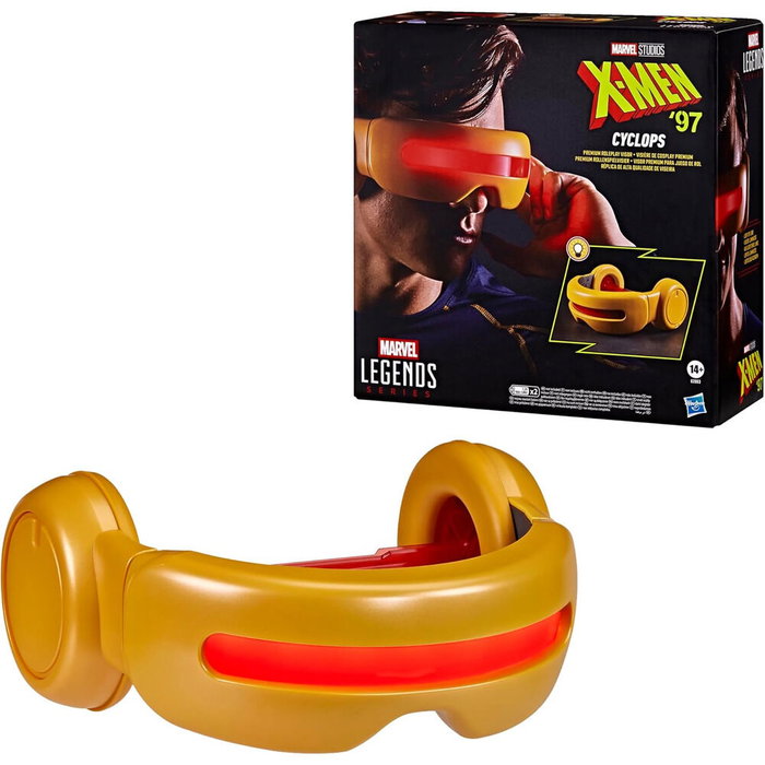 Hasbro Marvel Legends X-Men 97 Cyclops Premium Roleplay Visor Réplica 1:1 con LED Hasbro Marvel Legends X-Men 97 Cyclops Premium Roleplay Visor Réplica 1:1 con LED