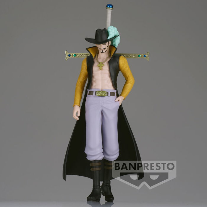 BANPRESTO Figura Dracule Mihawk The Shukko One Piece 16cm