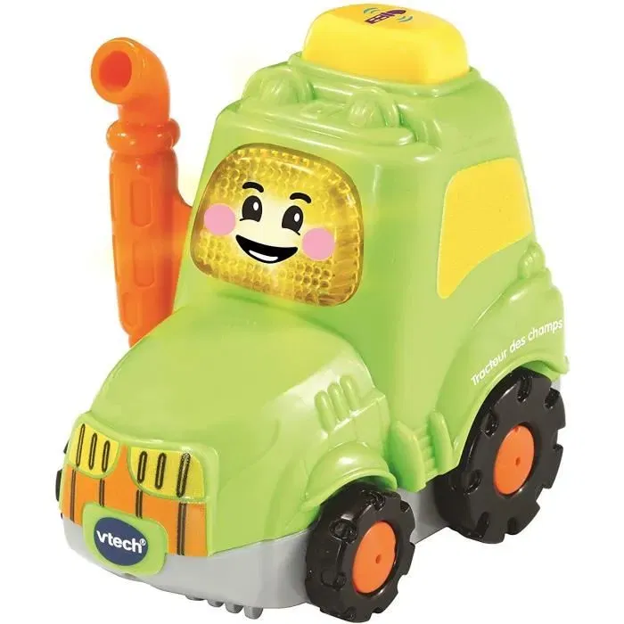 Vtech Tut Tut Bolides - Trio Box de emergencia con Bomberos, Tractor y Helicóptero, Juguete Musical para Niños 1-5 Años, Francés