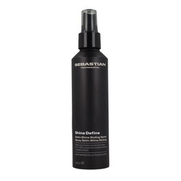 Sebastian Shine Define Satin-Shine Styling Spray, spray de acabado con brillo satinado para definición ligera y protección térmica, 200 ml