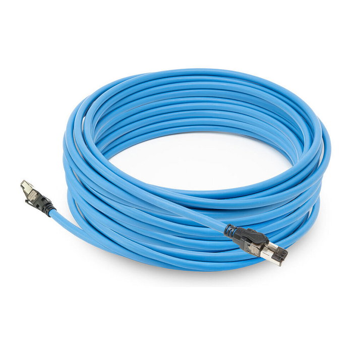 ACT Cable Ethernet S/FTP CAT6A de 60 metros, RJ45 macho-macho, Púrpura