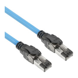 ACT Cable Ethernet S/FTP CAT6A de 60 metros, RJ45 macho-macho, Púrpura