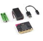 BBC micro:bit - Kit Micro:Bit Go V2.2 con Placa Programable, Portapilas, Pilas AAA, Cable USB, Sensor LED, Bluetooth, para Aprender Programación