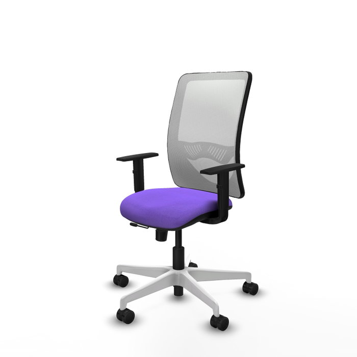 PIQUERAS Y CRESPO Silla de Oficina Zulema Lila y Blanca PIQUERAS Y CRESPO Silla de Oficina Zulema Lila y Blanca