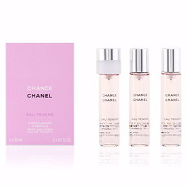 Chanel Chance Eau Tendre Eau de Toilette Twist & Spray - Set con 3 Recargas de 20 ml