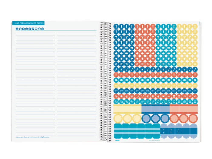 Finocam Planificador de Clases Diario Docente 1 Día Página 230x310mm Finocam Planificador de Clases Diario Docente 1 Día Página 230x310mm