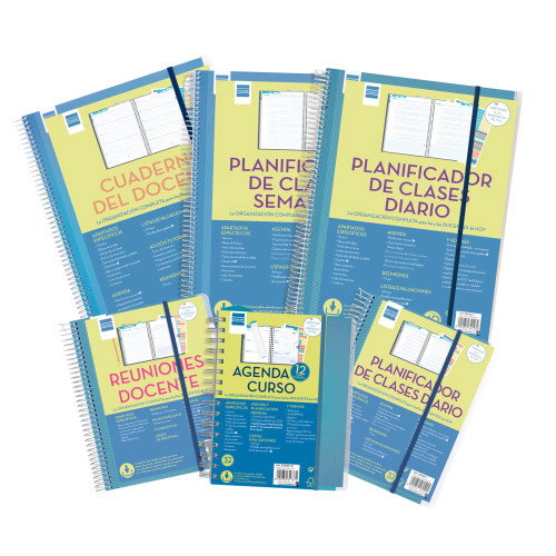 Finocam Planificador de Clases Diario Docente 1 Día Página 230x310mm Finocam Planificador de Clases Diario Docente 1 Día Página 230x310mm