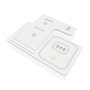 Aisens Cargador Inalámbrico 3 en 1 15W USB-C Blanco