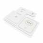 Aisens Cargador Inalámbrico 3 en 1 15W USB-C Blanco