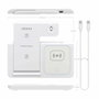 Aisens Cargador Inalámbrico 3 en 1 15W USB-C Blanco