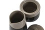 DKD Home Decor Set de 2 Azucareros Loving 25 de Porcelana Esmaltada Azul y Gris, 250ml