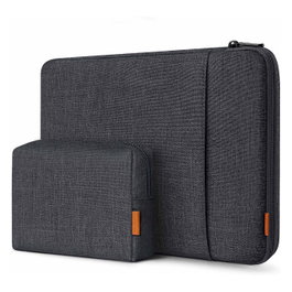 Inateck LB01006 Funda para Portátil 16 Pulgadas Negro y Gris