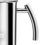 Bialetti Cappuccinatore Espumador de Leche de Acero Inoxidable Compatible con Inducción