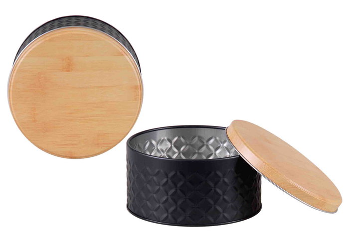 Quttin Bote Cocina Diamond Metal 13.7 cm x 7.1 cm (12 Unidades)