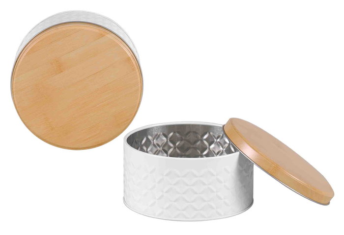 Quttin Bote Cocina Diamond Metal 13.7 cm x 7.1 cm (12 Unidades)