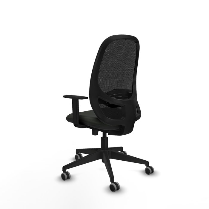 PIQUERAS Y CRESPO Silla de oficina Cilanco con mecanismo Sincro/Traslack, Negra PIQUERAS Y CRESPO Silla de oficina Cilanco con mecanismo Sincro/Traslack, Negra