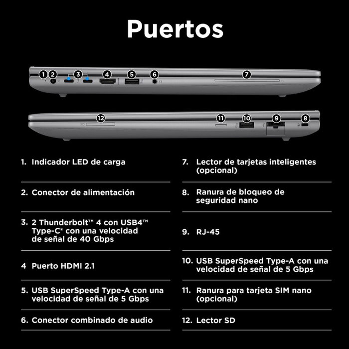 HP ZBook Power G11 A con AMD Ryzen 9, 32 GB RAM, 1 TB SSD y RTX 2000 Ada HP ZBook Power G11 A con AMD Ryzen 9, 32 GB RAM, 1 TB SSD y RTX 2000 Ada