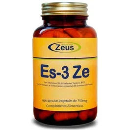 ZEUS Estres-Ze Es3-Ze 90 Cap. Complemento Alimenticio para el Estrés con GABA y Pasiflora