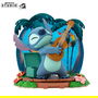 Abystyle Figura Disney Stitch SG Tocando Guitarra y Ukelele con Vinilos - Colección SG Escala 1/10 - Altura 10 cm
