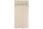 DKD Home Decor Cortina Nature23 Cottage Natural Verde 260 x 140 cm (2 Unidades)