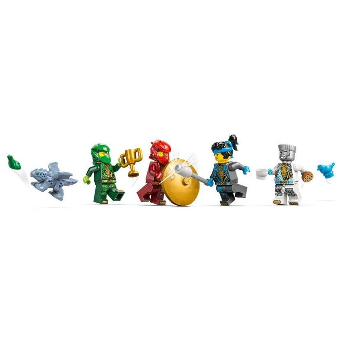 LEGO NINJAGO Templo Ninja del Spinjitzu con Dragón, 158 piezas