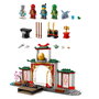 LEGO 71831 NINJAGO Templo Ninja del Spinjitzu con Dragón de Juguete, 4 Minifiguras (Zane, Nya, Kai, Lloyd) y Accesorios - Set de Construcción para Niños +4 Años