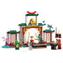 LEGO 71831 NINJAGO Templo Ninja del Spinjitzu con Dragón de Juguete, 4 Minifiguras (Zane, Nya, Kai, Lloyd) y Accesorios - Set de Construcción para Niños +4 Años