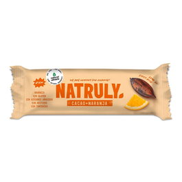 Natruly Barritas Raw de Cacao y Naranja BIO caja 24ud