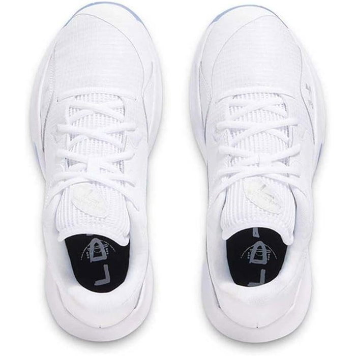 Zapatillas de Baloncesto para Adultos Under Armour Lockdown 7 Blanco Zapatillas de Baloncesto para Adultos Under Armour Lockdown 7 Blanco