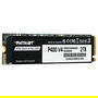 Patriot M.2 SSD 2TB P400 NVMe PCIe 4.0 PS1807 | Velocidad Lectura 6200 MB/s, Escritura 5200 MB/s, Heatsink incluido, factor forma 2280